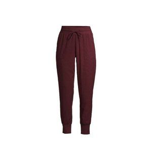 Athletic Works Womens Athleisure Slim Ripstop Jogger New with Tags 22 Bordeaux